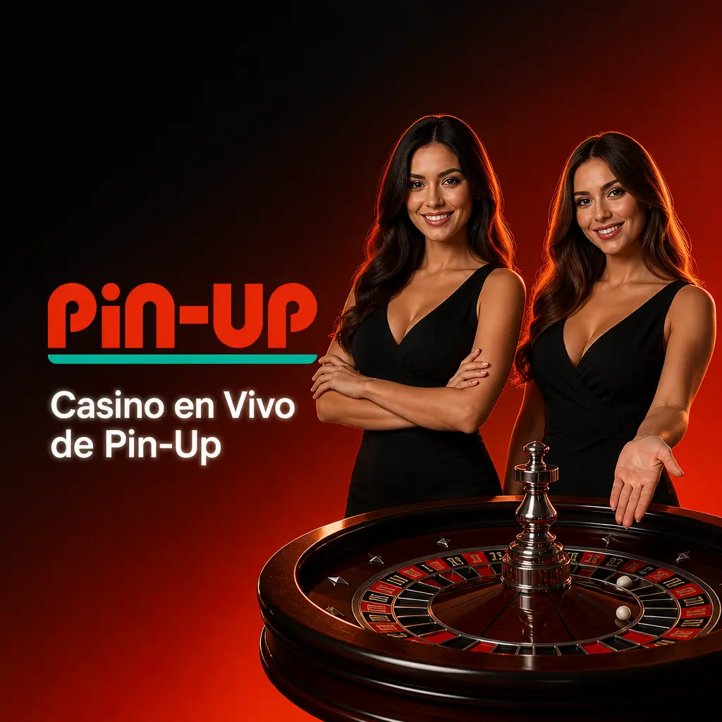 Mesa de casino en vivo de Pin-Up con dealer real